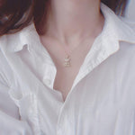 Movable Bear Women Necklace Elegant Necklace Jewelry For Women-Necklaces-Arimonz-Arimonz