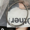 Multi Layer Chain Woman Rock Thick Chain Street Snap Necklace-Necklaces-Arimonz-Necklace silver-Arimonz