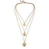 Multi Layer Crystal Moon Choker Necklace-Necklaces-Arimonz-22-Arimonz