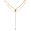 Multi Layer Crystal Moon Choker Necklace-Necklaces-Arimonz-25-Arimonz