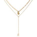 Multi Layer Crystal Moon Choker Necklace-Necklaces-Arimonz-25-Arimonz