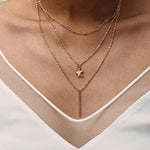 Multi Layer Crystal Moon Choker Necklace-Necklaces-Arimonz-5-Arimonz