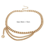 Multi-layer Waist Chain Belt-Belts-Arimonz-Arimonz
