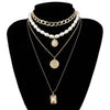 Multi Layered Choker Necklace-Necklaces-Arimonz-1-Arimonz