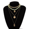 Multi Layered Choker Necklace-Necklaces-Arimonz-10-Arimonz
