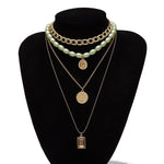 Multi Layered Choker Necklace-Necklaces-Arimonz-10-Arimonz