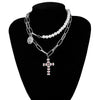 Multi Layered Choker Necklace-Necklaces-Arimonz-13-Arimonz