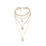 Multi Layered Choker Necklace-Necklaces-Arimonz-Arimonz
