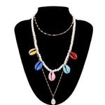 Multi Layered Choker Necklace-Necklaces-Arimonz-4-Arimonz