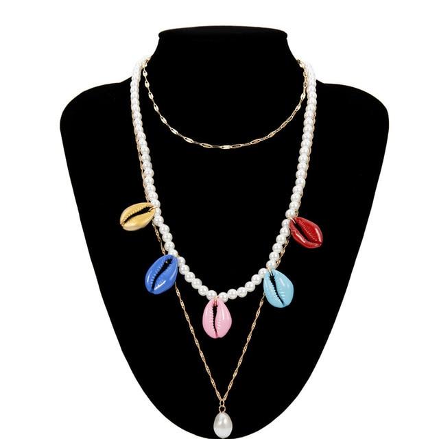 Multi Layered Choker Necklace-Necklaces-Arimonz-4-Arimonz