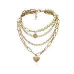 Multi Layered Choker Necklace-Necklaces-Arimonz-Arimonz