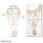 Multi Layered Choker Necklace-Necklaces-Arimonz-Arimonz