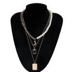 Multi Layered Choker Necklace-Necklaces-Arimonz-7-Arimonz