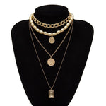 Multi Layered Choker Necklace-Necklaces-Arimonz-9-Arimonz