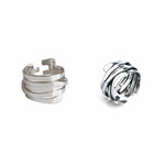 Multilayer Geometric Ring For Women Personality Jewelry Adjustable Ring-Rings-Arimonz-Arimonz