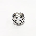 Multilayer Geometric Ring For Women Personality Jewelry Adjustable Ring-Rings-Arimonz-Arimonz