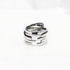 Multilayer Geometric Ring For Women Personality Jewelry Adjustable Ring-Rings-Arimonz-Arimonz