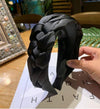 Multiple knots Hairbands For Women Hair Band Wide Side Hair Accessory-Hair Accessories-Arimonz-black hairband-Arimonz