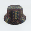 Mushroom Printed Foldable Bucket Hat Beach Sun Hats Streetwear Hat-Bucket Hats-Arimonz-colorful stripes-Arimonz