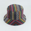 Mushroom Printed Foldable Bucket Hat Beach Sun Hats Streetwear Hat-Bucket Hats-Arimonz-colors stripe-Arimonz