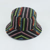 Mushroom Printed Foldable Bucket Hat Beach Sun Hats Streetwear Hat-Bucket Hats-Arimonz-colors stripes-Arimonz
