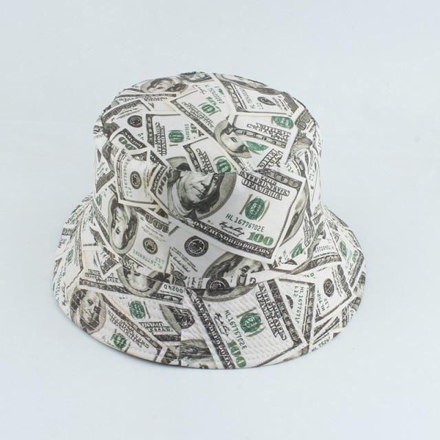 Mushroom Printed Foldable Bucket Hat Beach Sun Hats Streetwear Hat-Bucket Hats-Arimonz-new dollar-Arimonz
