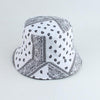 Mushroom Printed Foldable Bucket Hat Beach Sun Hats Streetwear Hat-Bucket Hats-Arimonz-new vintage white-Arimonz