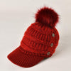 Nancy Winter Cap with Visor-Hats-Arimonz-Arimonz