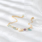 Natural Stone Exquisite Anklets Leg Chain Metal Jewelry for Women-Anklets-Arimonz-Arimonz