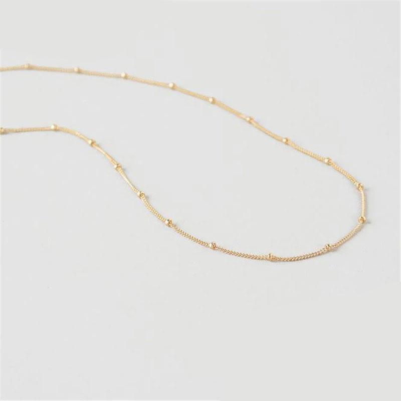 Necklaces - Bead Chain Necklace Choker Necklace Chain Necklace For Women
