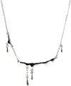 Necklaces - Falling Rain Choker Necklace For Women Simple Necklace Jewelry