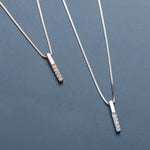 Necklaces - Long Cube Fine Jewelry For Women Minimalist Necklace For Women