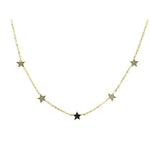 Necklaces - Star Pendant Choker Necklace For Women Charming Necklace Jewelry