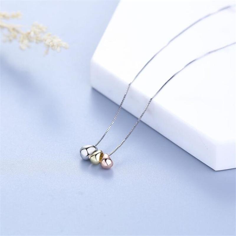 Necklaces - Three Color Chain Pendant Necklace For Women Fashion Necklace For Women