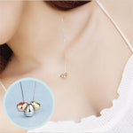 Necklaces - Three Color Chain Pendant Necklace For Women Fashion Necklace For Women