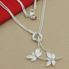 Necklaces - Two Dragonfly Pendant Necklace For Women Snake Chain Necklace Jewelry