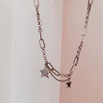 Necklaces - Vintage Trendy Stars Necklace