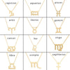 Necklaces - Zodiac Sign Necklace For Women Zodiac Pendant Fashion Jewelry