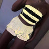 Night Light Reflective Shorts-Shorts-Arimonz-Arimonz