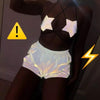 Night Light Reflective Shorts-Shorts-Arimonz-Arimonz