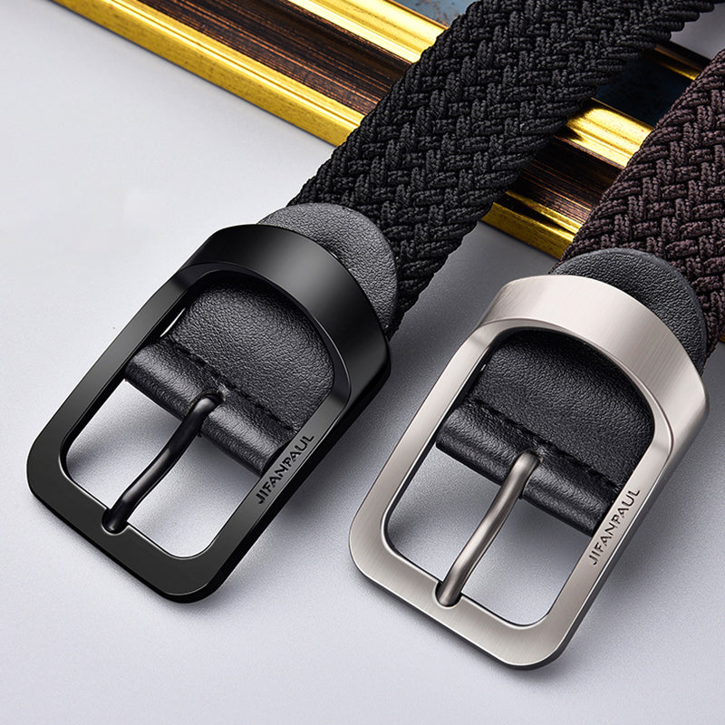 Nylon Belt Alloy Casual Belt Women Wild Stretch Jeans Belt-Belts-Arimonz-Arimonz