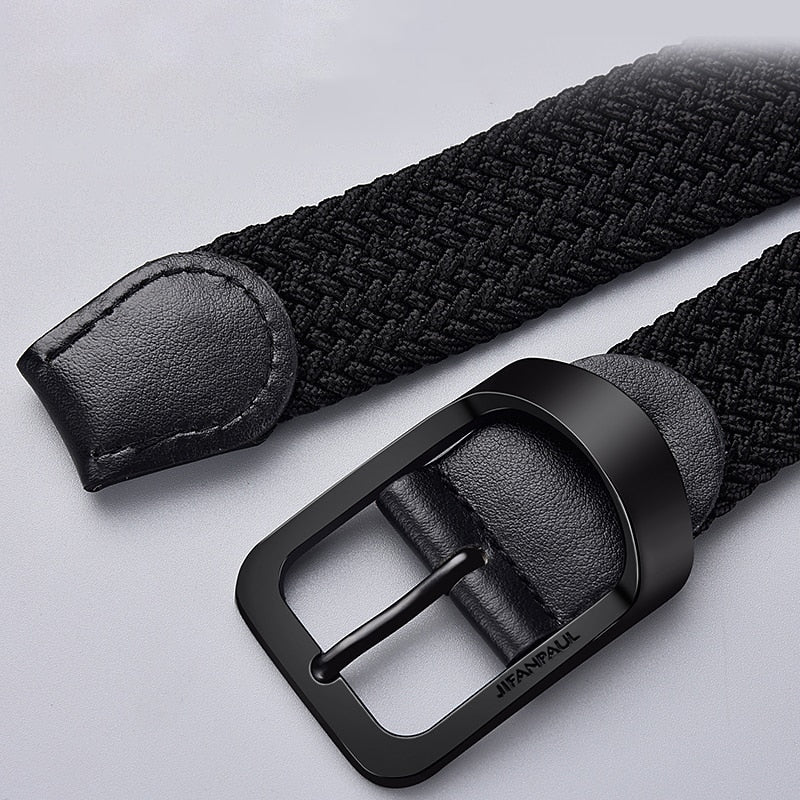 Nylon Belt Alloy Casual Belt Women Wild Stretch Jeans Belt-Belts-Arimonz-Arimonz