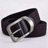 Nylon Belt Alloy Casual Belt Women Wild Stretch Jeans Belt-Belts-Arimonz-coffee-105CM/41.3inches-Arimonz