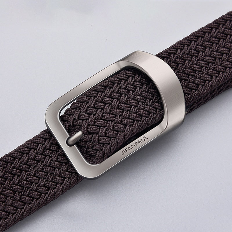 Nylon Belt Alloy Casual Belt Women Wild Stretch Jeans Belt-Belts-Arimonz-Arimonz