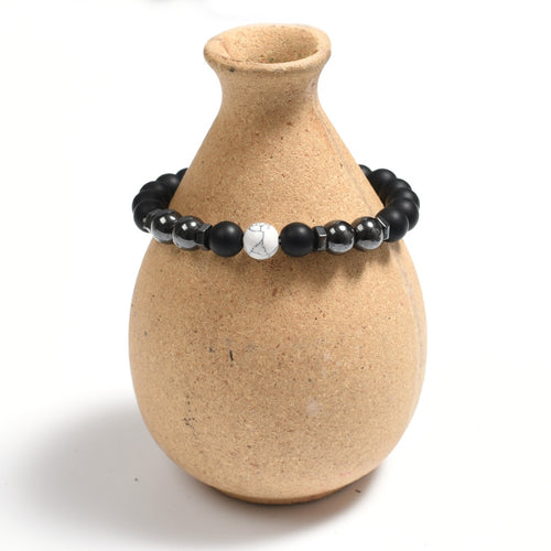 Obsidian Anklet Adjustable Weight Loss Magnetic Therapy Magnet Anklet-Anklets-Arimonz-Arimonz