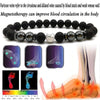 Obsidian Anklet Adjustable Weight Loss Magnetic Therapy Magnet Anklet-Anklets-Arimonz-Arimonz