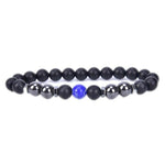 Obsidian Anklet Adjustable Weight Loss Magnetic Therapy Magnet Anklet-Anklets-Arimonz-blue-Arimonz