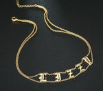 Old English Necklace Choker-Necklaces-Arimonz-Arimonz
