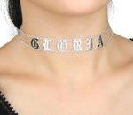 Old English Necklace Choker-Necklaces-Arimonz-Arimonz