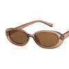 Oval Sunglasses Women Retro Sunglasses Cat Eye Sunglasses-Sunglasses-Arimonz-Full Brown-Arimonz
